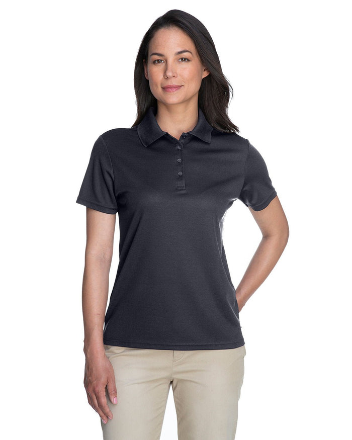 Core 365 78181 Ladies' Origin Performance Piqu Polo - Ninja Transfers