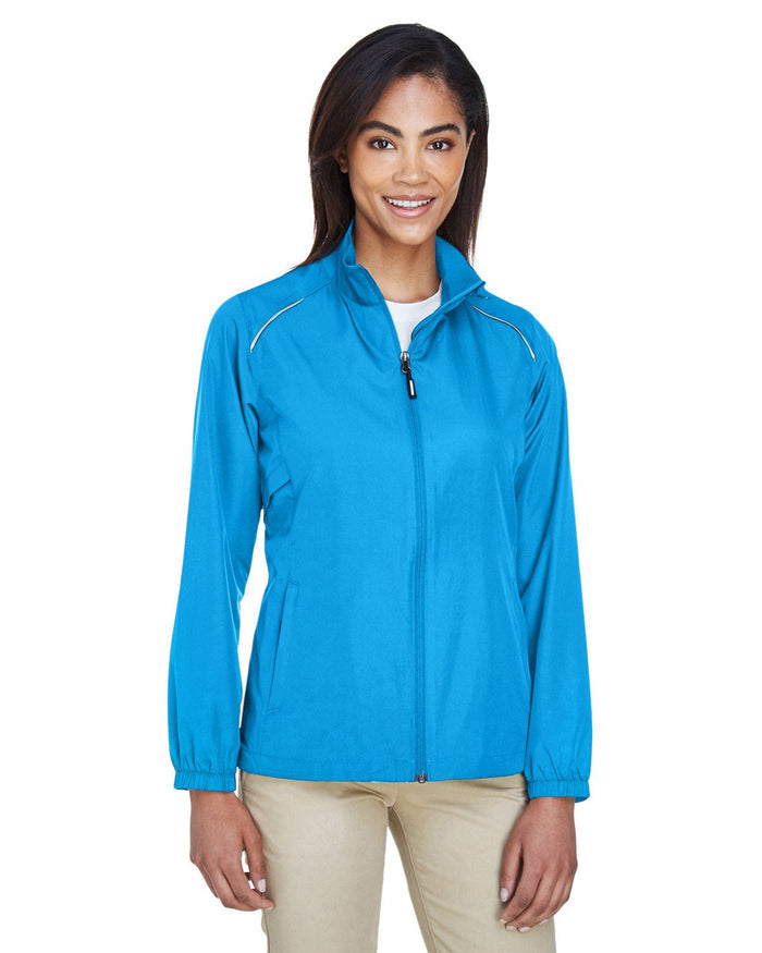 Core 365 78183 Ladies' Motivate Unlined Lightweight Jacket - Ninja Transfers