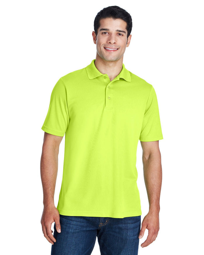 Core 365 88181 Men's Origin Performance Piqu Polo - Ninja Transfers