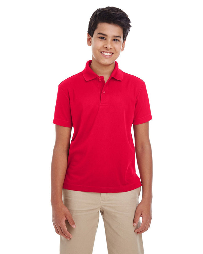 Core 365 88181Y Youth Origin Performance Piqu Polo - Ninja Transfers