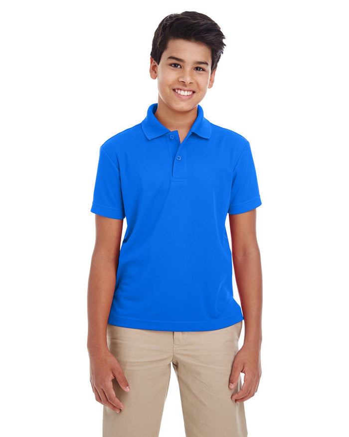Core 365 88181Y Youth Origin Performance Piqu Polo - Ninja Transfers