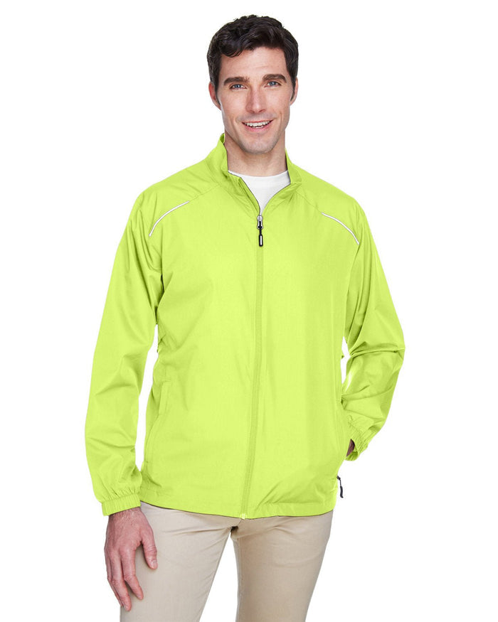 Core 365 88183 Men's Motivate Unlined Lightweight Jacket - Ninja Transfers