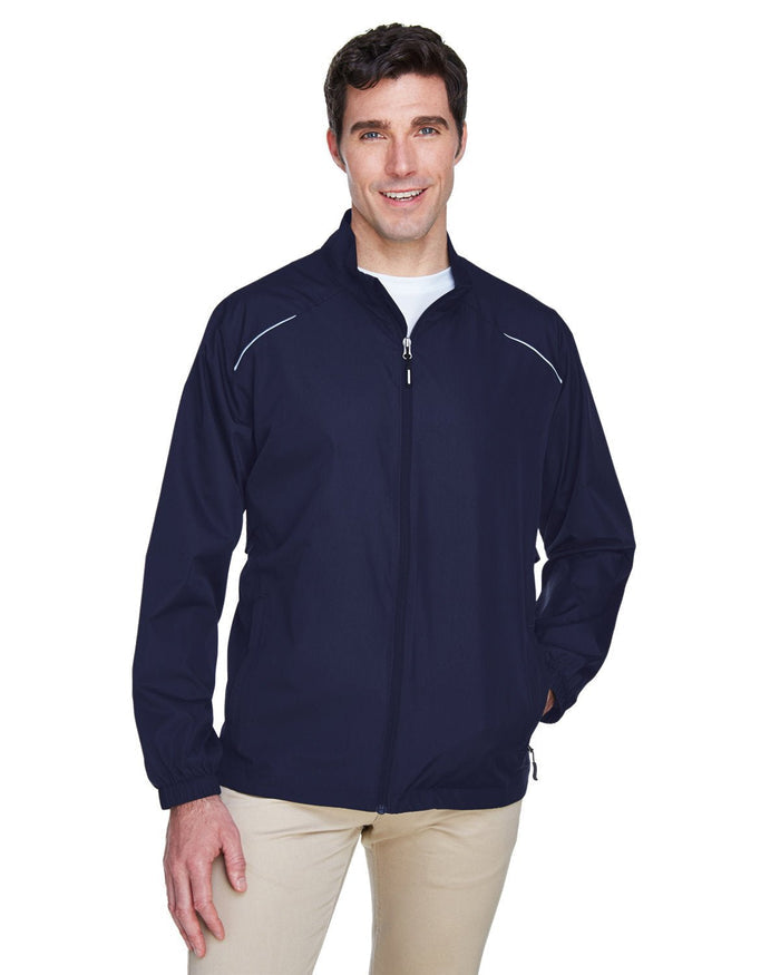 Core 365 88183T Men's Tall Motivate Unlined Lightweight Jacket - Ninja Transfers