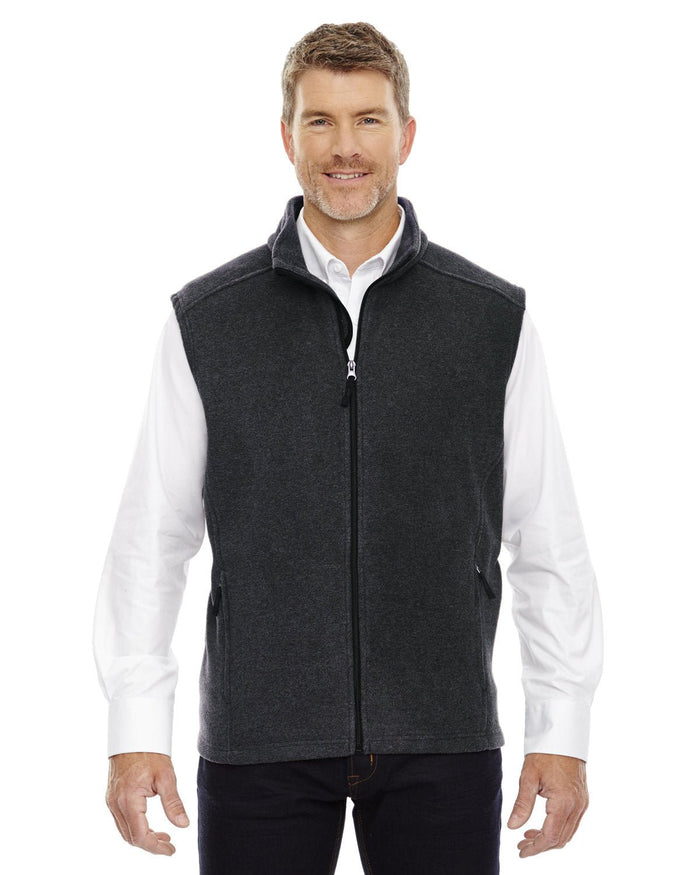 Core 365 88191 Men's Journey FleeceVest - Ninja Transfers