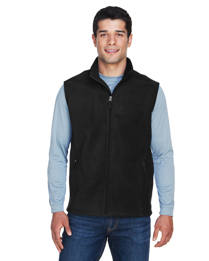 Core 365 88191 Men's Journey FleeceVest - Ninja Transfers