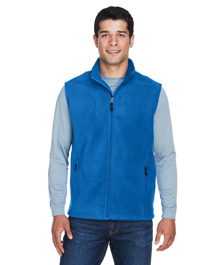 Core 365 88191 Men's Journey FleeceVest - Ninja Transfers