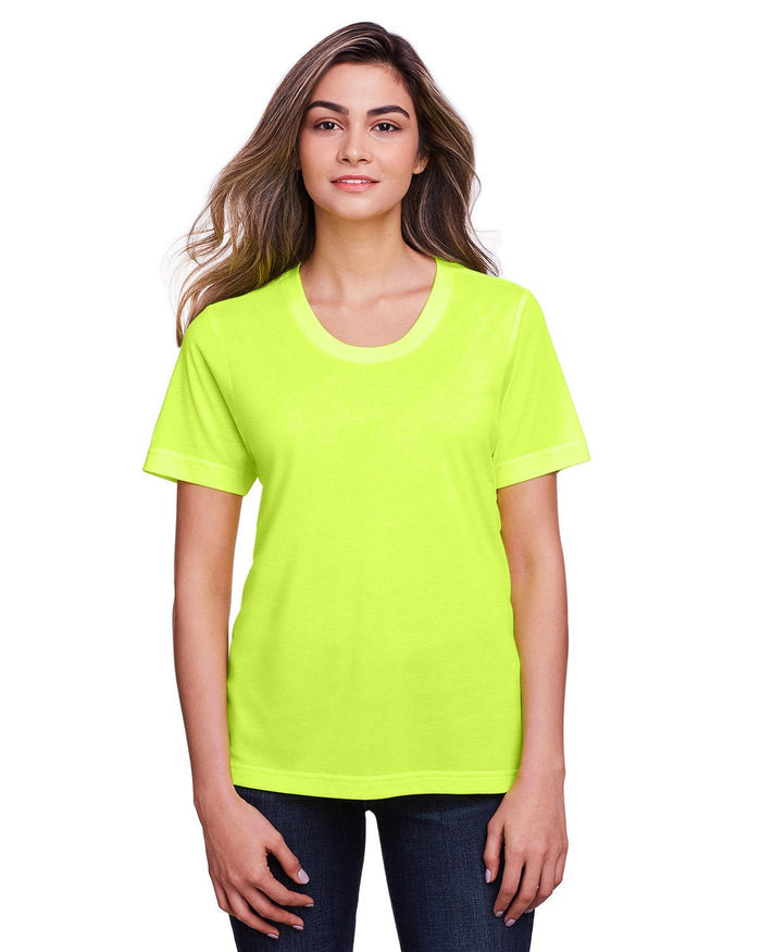 Core 365 CE111W Ladies' Fusion ChromaSoft Performance T-Shirt - Ninja Transfers