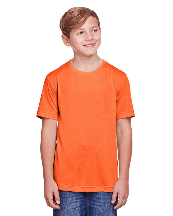 Core 365 CE111Y Youth Fusion ChromaSoft Performance T-Shirt - Ninja Transfers