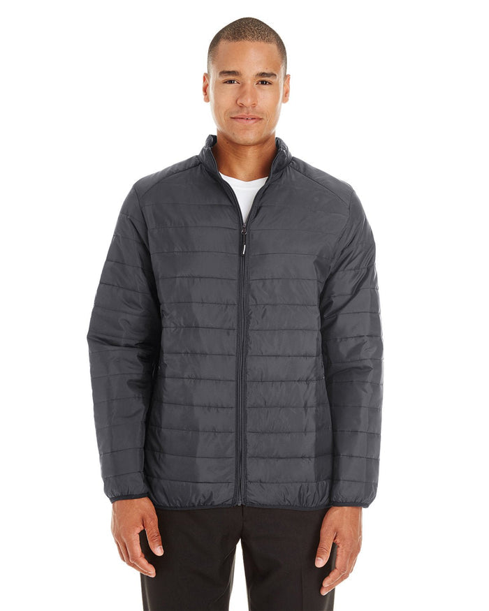Core 365 CE700 Men's Prevail Packable Puffer Jacket - Ninja Transfers