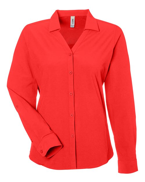 CORE365 CE510LW Women's Ultra UVP Marina Shirt
