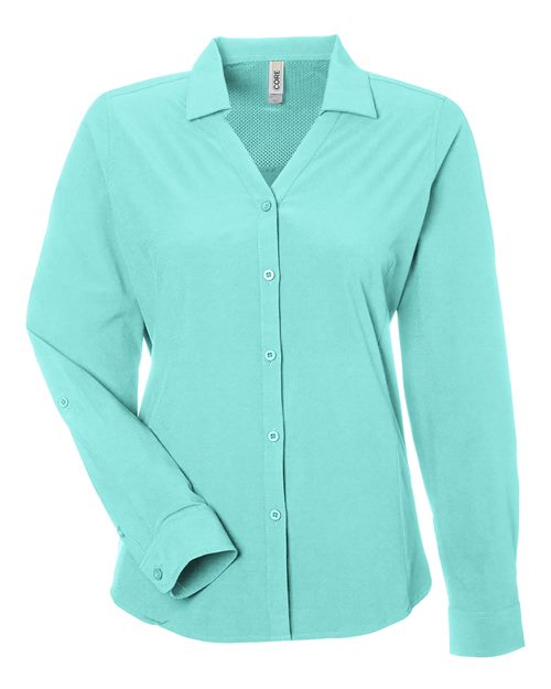CORE365 CE510LW Women's Ultra UVP Marina Shirt