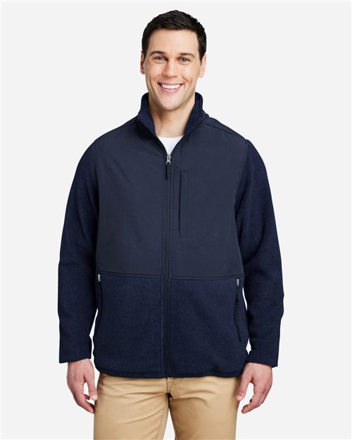 CORE365 CE890 Men's Journey Summit Hybrid Full-Zip