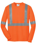 CornerStone CS401LS ANSI 107 Class 2 Long Sleeve Safety T-Shirt