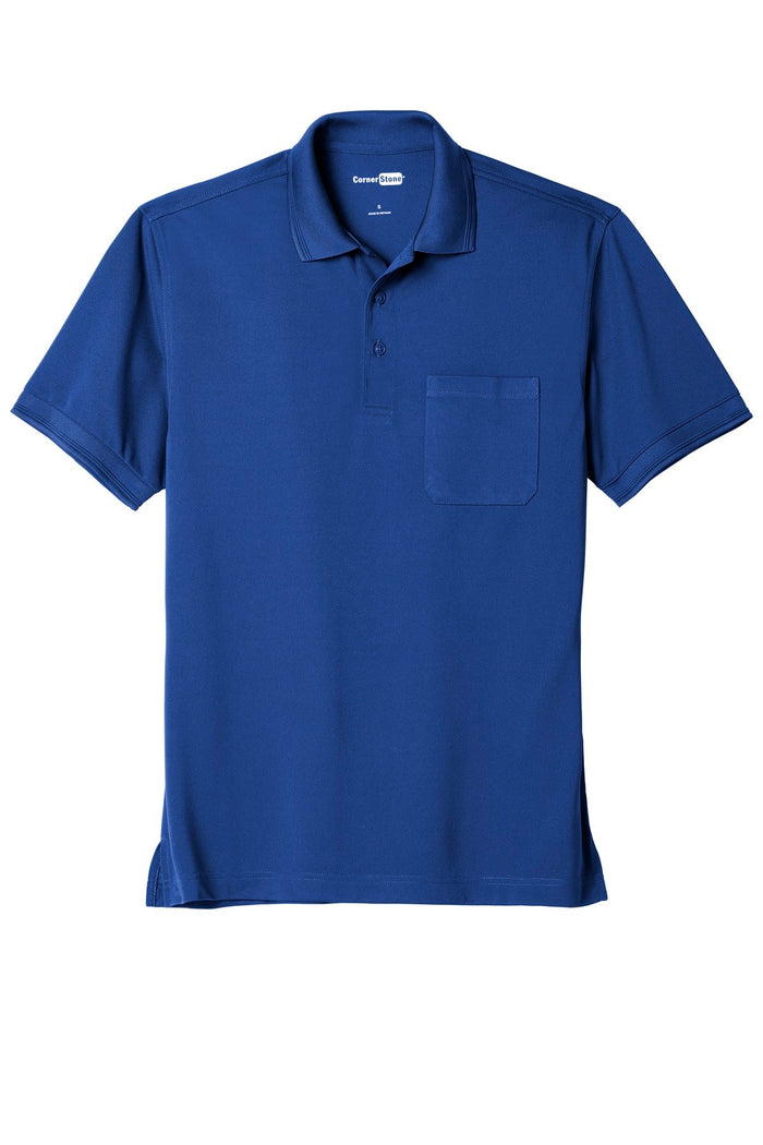 CornerStone CS4020P Industrial Snag-Proof Pique Pocket Polo