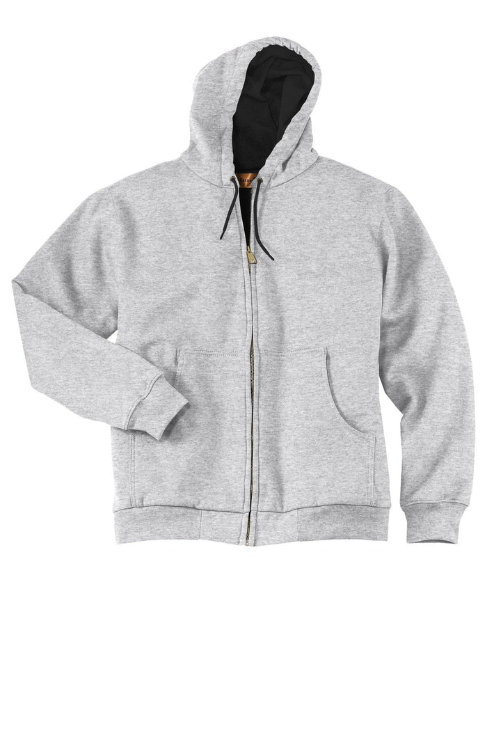 CornerStone CS620 Heavyweight Full-Zip Hooded Sweatshirt with Thermal Lining