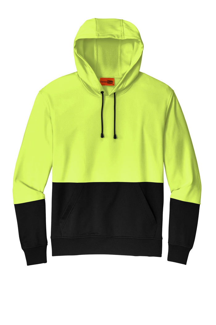 CornerStone CSF01 Enhanced Visibility Fleece Pullover Hoodie