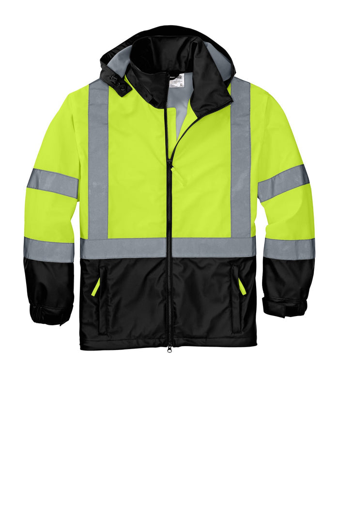 CornerStone CSJ25 ANSI 107 Class 3 Safety Windbreaker