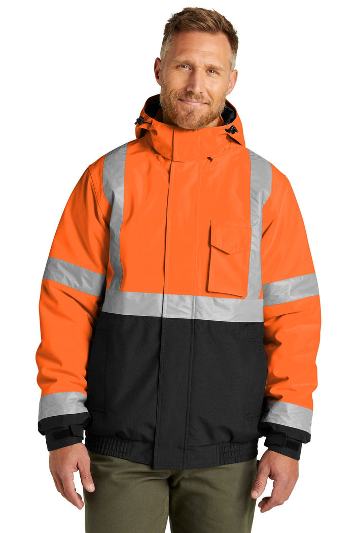 CornerStone CSJ500 ANSI 107 Class 3 Economy Waterproof Insulated Bomber Jacket