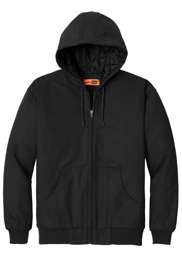 CornerStone J763H Duck Cloth Hooded Work Jacket
