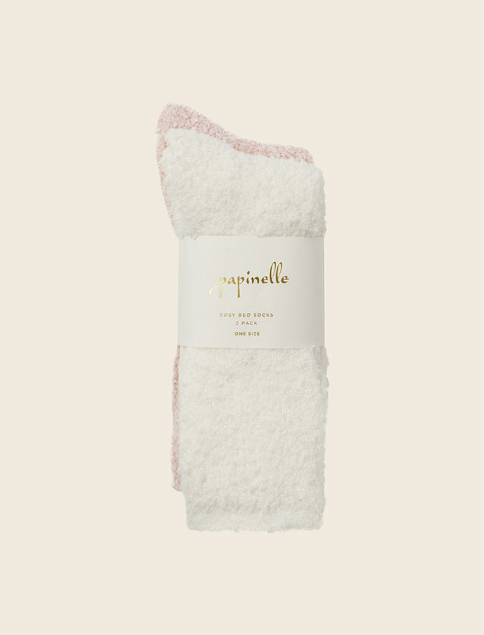 Cosy Bed Sock - 2 pack Multi