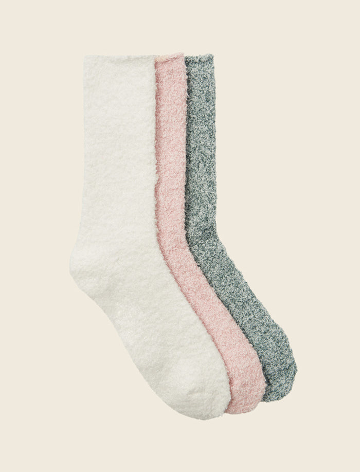 Cosy Bed Sock - 3 pack Multi
