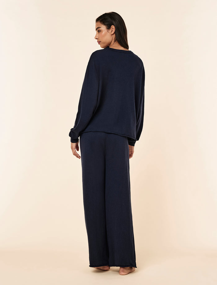 Cotton Cashmere Fine Knit Jumper