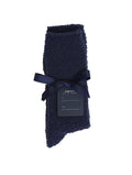 Cozy Bed Socks in Deep Indigo
