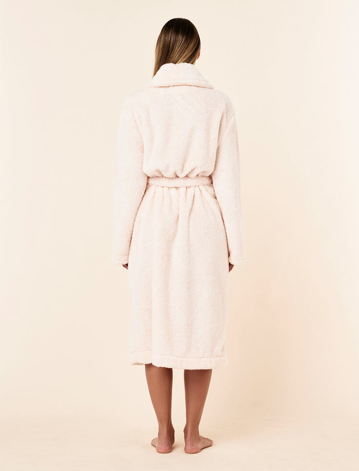 Cozy Plush Mid-Length Robe