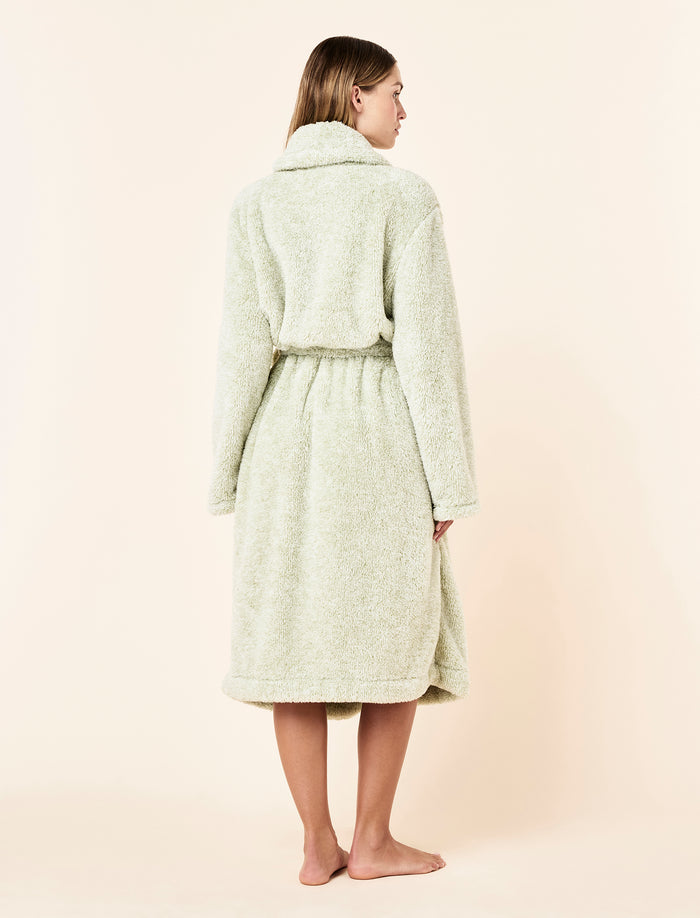 Cozy Plush Mid-Length Robe