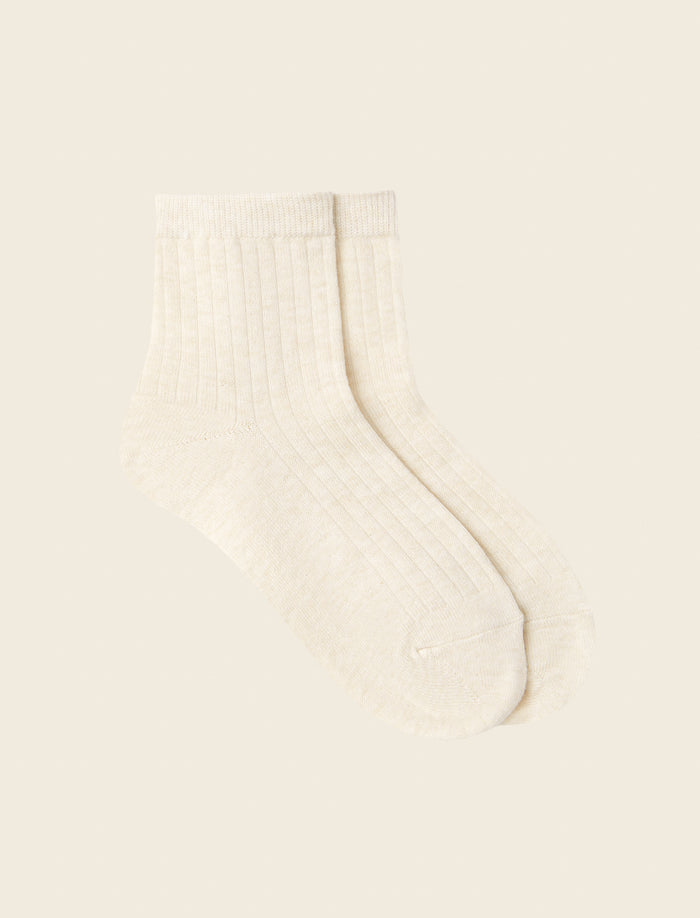 Crew Ribbed Socks
