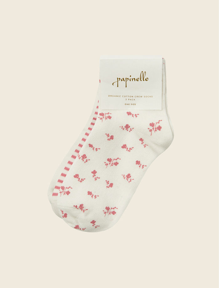 Crew Sock - 3 pack Multi