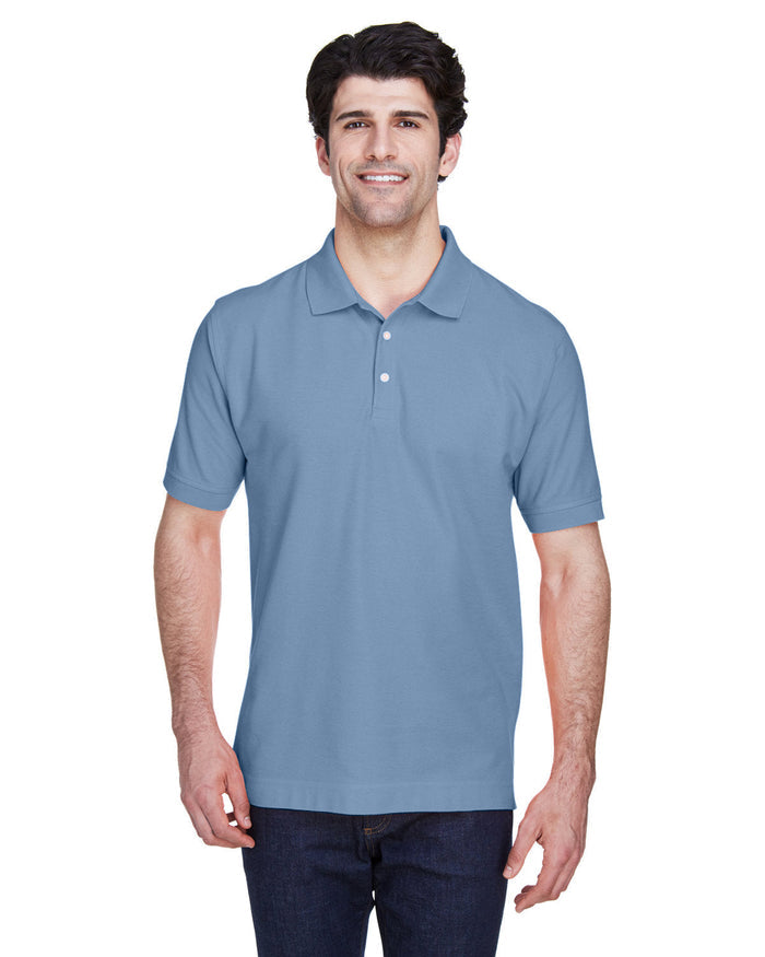 Devon & Jones D100 Men's Pima Pique Short-Sleeve Polo