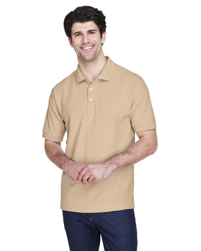 Devon & Jones D100 Men's Pima Pique Short-Sleeve Polo