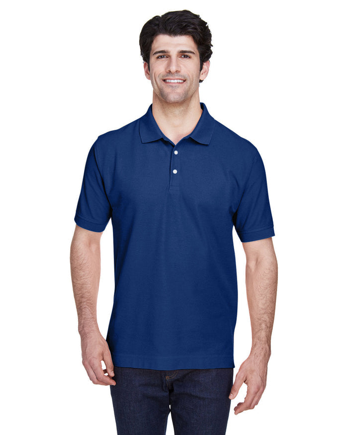 Devon & Jones D100 Men's Pima Pique Short-Sleeve Polo