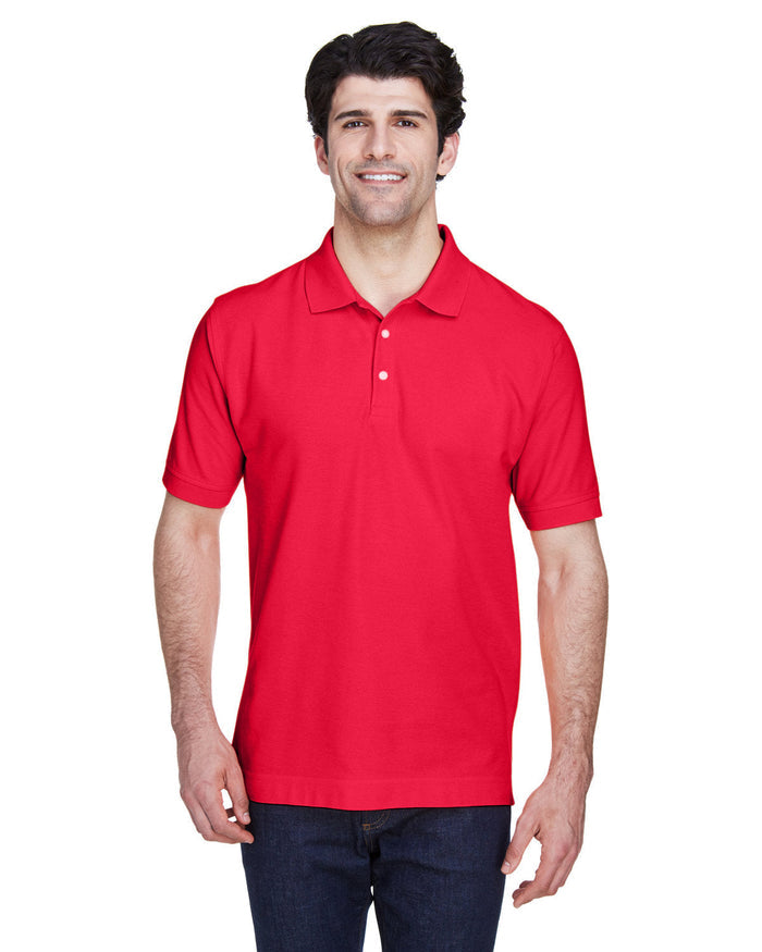 Devon & Jones D100 Men's Pima Pique Short-Sleeve Polo