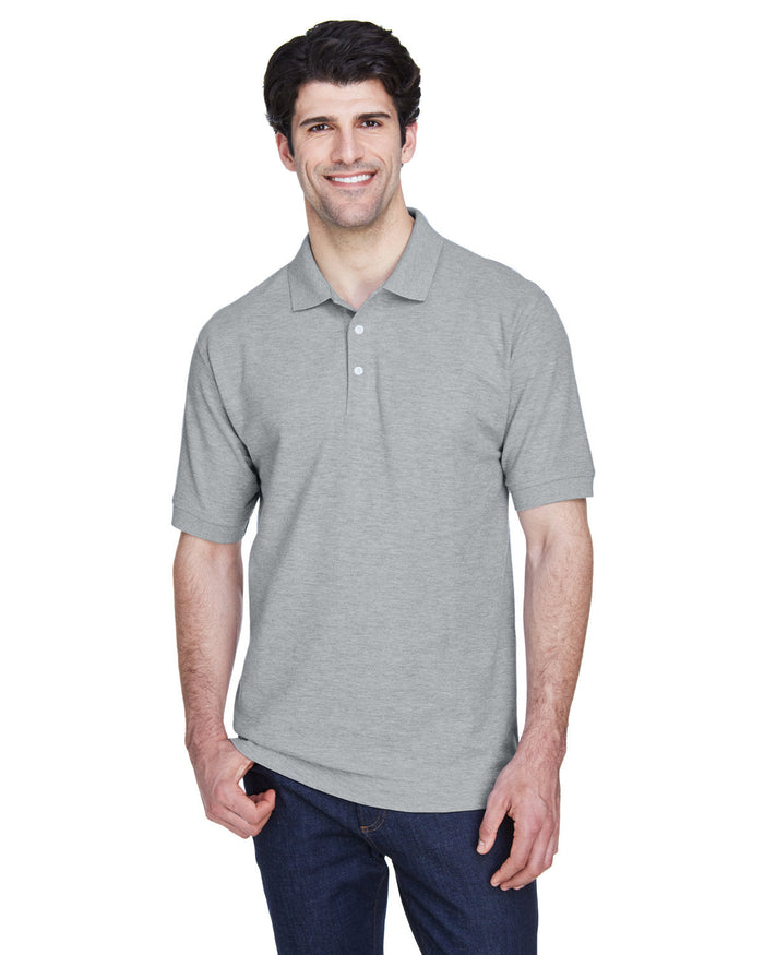 Devon & Jones D100 Men's Pima Pique Short-Sleeve Polo