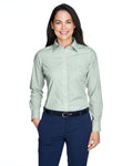 Devon & Jones D645W Ladies' Crown Woven Collection Banker Stripe
