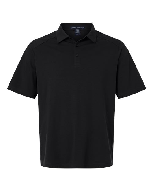 Devon & Jones DG102 Men's Seaton Pebble Textured Polo