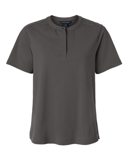 Devon & Jones DG102W Women's Seaton Pebble Textured Polo