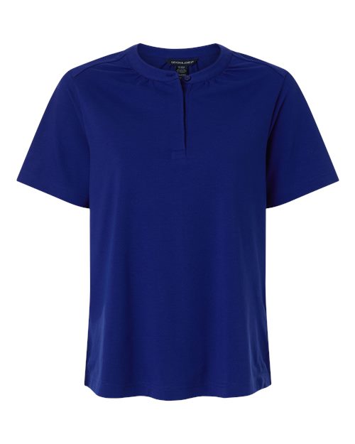 Devon & Jones DG102W Women's Seaton Pebble Textured Polo