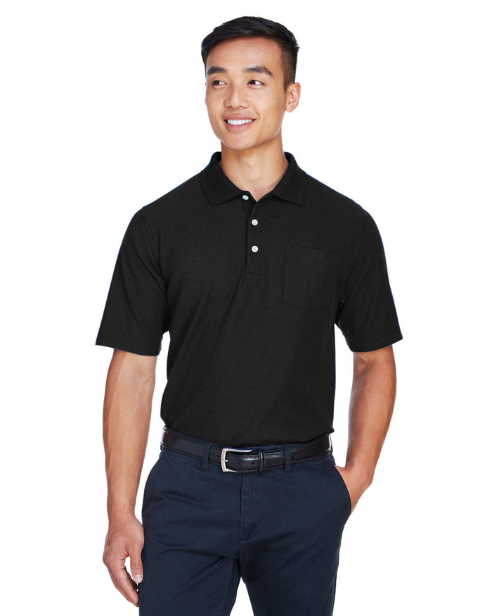 Devon & Jones DG150P Men's DRYTEC20 Performance Pocket Polo