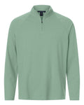 Devon & Jones DG402 Men's Seaton Pebble Textured Quarter-Zip Pullover