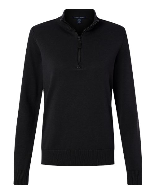 Devon & Jones DG446W Women's New Classics Quarter-Zip Sweater