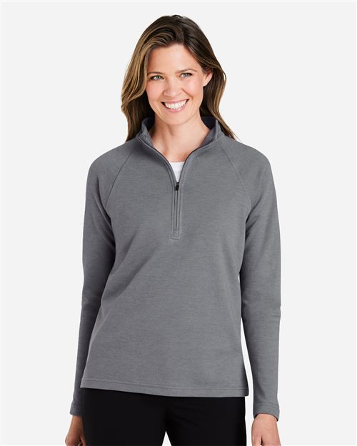 Devon & Jones DG481WZ Women's New Classics Charleston Quarter-Zip Pullover