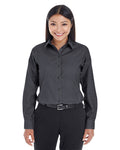 Devon & Jones DG532W Ladies' Crown Woven CCollection Royal Dobby Shirt