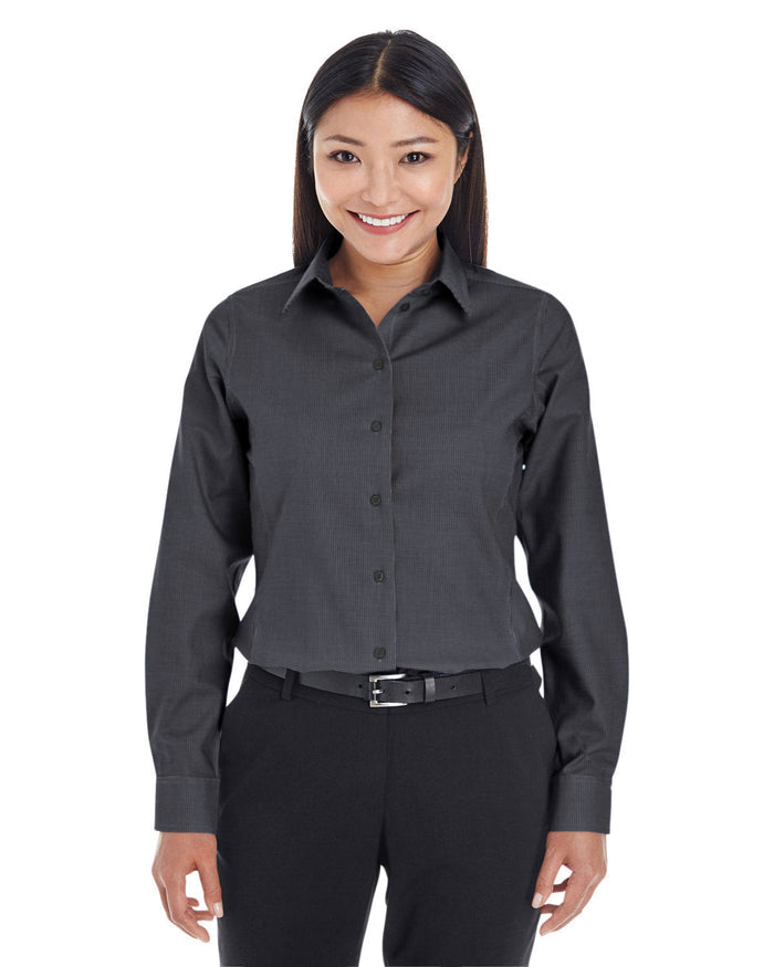 Devon & Jones DG532W Ladies' Crown Woven CCollection Royal Dobby Shirt