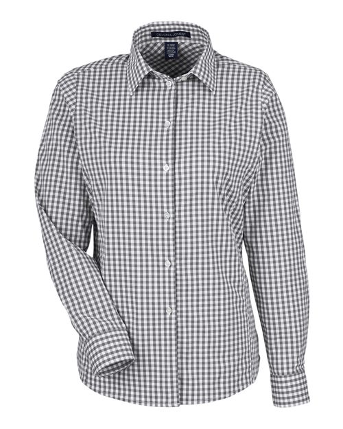 Devon & Jones DG536W Women's CrownLux Performance Gingham Dress Shirt