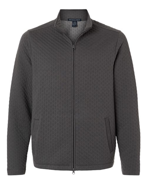 Devon & Jones DG740 Men's Berkley Textured Full-Zip Jacket