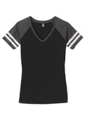 District DM476 Women's Game V-Neck Tee