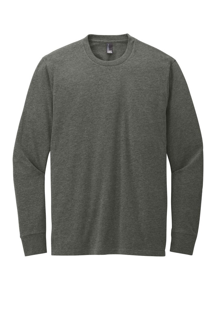 District DT109 Perfect Blend CVC Long Sleeve Tee